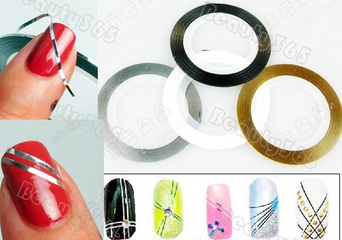 декоративные ленты для дизайна ногтей