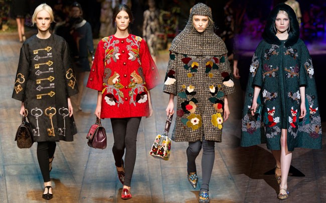 Dolce and Gabbana fall 2014-2015