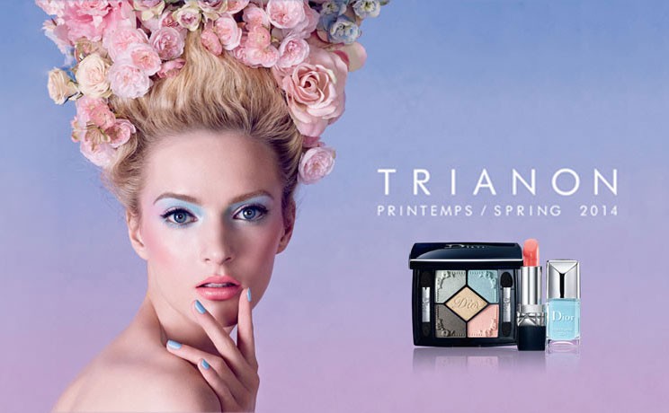 Весенняя коллекция макияжа от Dior Trianon весна 2014