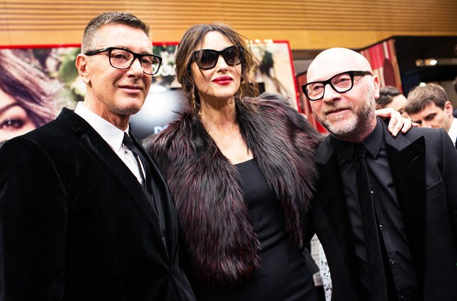 Dolce & Gabbana и Моника Беллуччи на открытии корнера в Москве