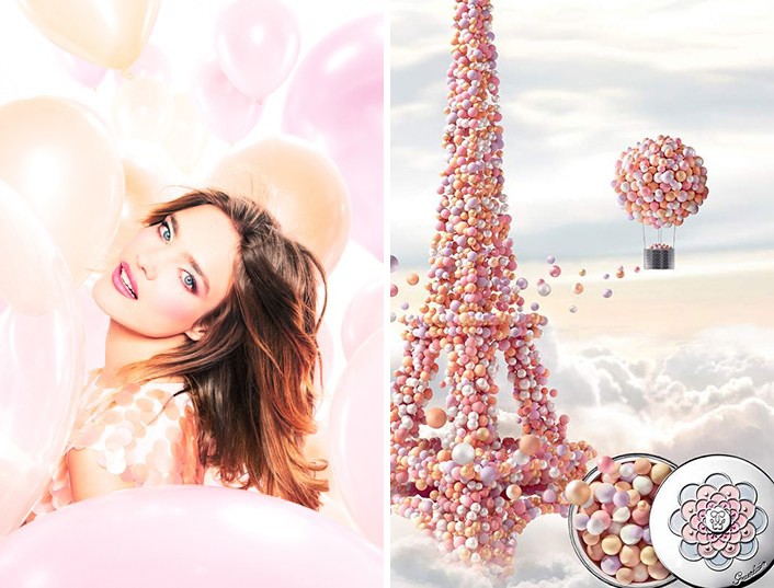 Весенняя коллекция макияжа от Guerlain Meteorites Blossom 2014
