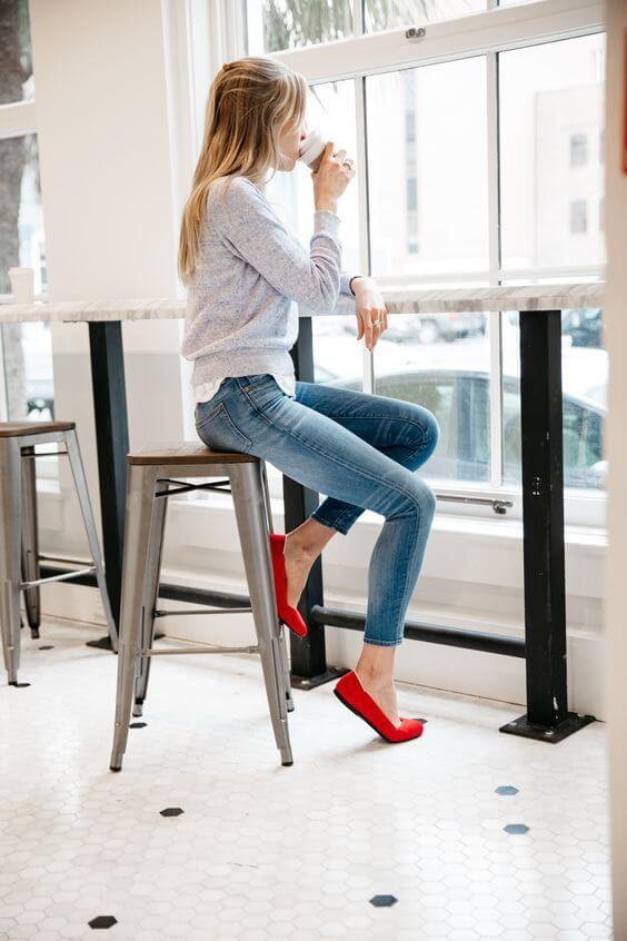 9 советов с чем носить красные туфли и с чем не стоит их одевать