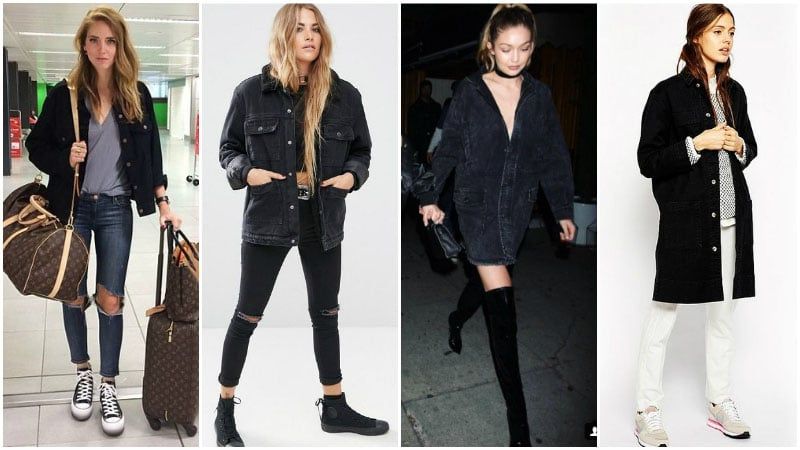 С чем носить джинсовую куртку: 5 модных идей от знаменитостей