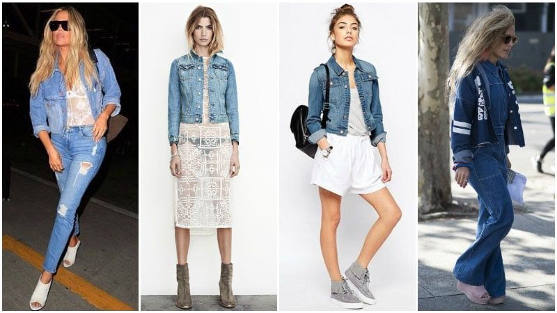 С чем носить джинсовую куртку: 5 модных идей от знаменитостей