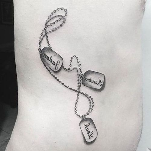 100 символичных татуировок с именем для женщин и мужчин