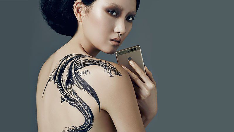 Топ-20 лучших татуировок дракона для женщин