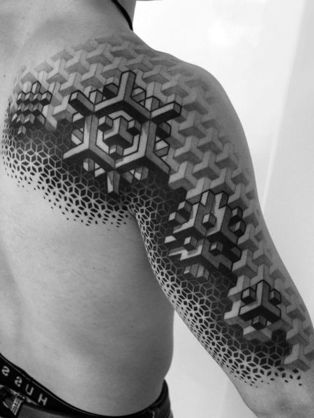 30 лучших идей дизайна 3D-татуировок для мужчин и женщин