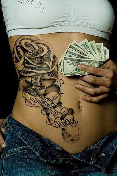 Топ-35 замечательных идей татуировок роз для женщин