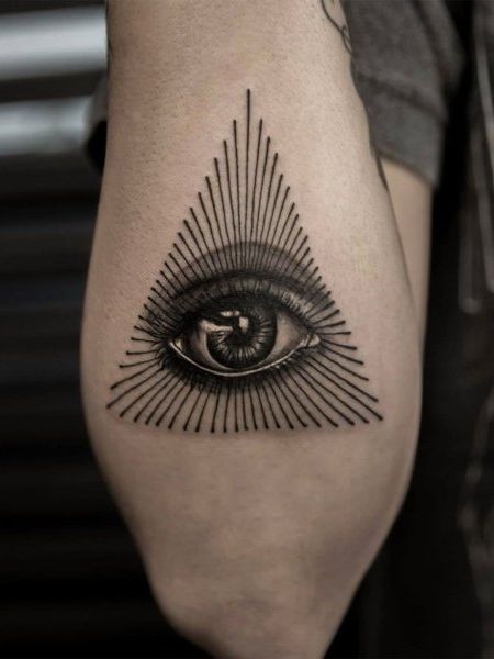 Топ-40 лучших идей дизайна татуировок глаза для мужчин